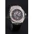 Hublot Big Bang Ferrari Black Dial Stainless Steel Case And Bezel Black Leather Strap  622768