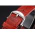 IWC Portofino Day And Night White Dial Stainless Steel Case Red Leather Strap