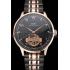 IWC Portugieser Tourbillon Black Dial Rose Gold Numerals Rose3 Gold Case Two Tone Black Rose Gold Bracelet