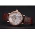 IWC Portofino Day And Night Silver Dial Rose Gold Case Brown Leather Strap