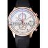 Cheap IWC Portugieser Yacht Club White Dial Rose Gold Case Black Rubber Strap