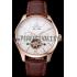 IWC Portofino Tourbillon White Dial Rose Gold Case Broen Leather Strap