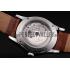 Jaeger Le Coultre Master Control Tourbillon White Dial Brown Leather Strap