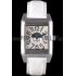 Jaeger le Coultre Reverso Squadro Lady White Leather Strap Pearl Dial 41970