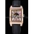 Jaeger le Coultre Reverso Squadro Lady Black Leather Strap Pearl Dial 41966