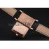 Jaeger le Coultre Reverso Squadro Lady Black Leather Strap Pearl Dial 41966