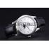 Jaeger LeCoultre Rendez-Vous Night And Day White Dial Black Leather Bracelet 622082