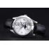 Jaeger LeCoultre Rendez-Vous Night And Day White Dial Black Leather Bracelet 622082