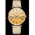 Swiss Longines Grande Classique Gold Dial Roman Numerals Gold Case Two Tone Bracelet