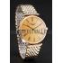 Swiss Longines Grande Classique Gold Dial Roman Numerals Gold Case Two Tone Bracelet