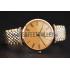 Swiss Longines Grande Classique Gold Dial Roman Numerals Gold Case Two Tone Bracelet