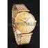 Swiss Longines Grande Classique Gold Dial Gold Case And Bracelet