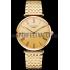 Swiss Longines Grande Classique Gold Dial Roman Numerals Gold Case And Bracelet Replica