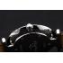 Replica Swiss Longines Grande Classique Black Dial Stainless Steel Case Black Leather Strap