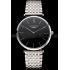 Swiss Longines Grande Classique Black Dial Stainless Steel Case And Bracelet