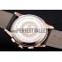 Longines Column Wheel Black Dial Gold Case Black Leather Strap