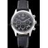 Longines Master Collection Black Leather Strap Black Dial 80224