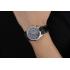 Longines Master Collection Black Leather Strap Black Dial 80224