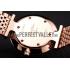 Replica Swiss Longines Grande Classique White Dial Roman Numerals Rose Gold Case And Bracelet