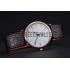 Replica Longines La Grande Classique White Dial Brown Leather Band Homme  622136