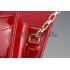 Louis Vuitton Chain Louise Patent Leather Red Replica