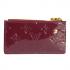 Louis Vuitton Monogram Vernis M91349 Red Accessory Ladies