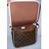 Louis Vuitton Monogram Canvas M40106 Brown Shoulder Bags Unisex HM00276