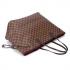 Cheap Quality Louis Vuitton Damier Canvas N51106 Brown Large HandBags