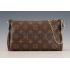 Replica Louis Vuitton Monogram Pallas Clutch Black 18926687