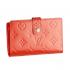 Louis Vuitton Monogram Vernis M93652 Orange Enamel Wallet Replica