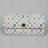 Louis Vuitton Monogram Multicolore M61734 Canvas Small Ladies Wallet