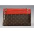 Louis Vuitton Pallas Chain Bag Red 608251