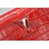 Louis Vuitton Capuciness Crocodile Leather Red MM 607549