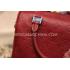 Louis Vuitton Monogram Red Handbag Genuine Leather