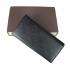 Louis Vuitton Mahina Leather M58135 Black Small Ladies Wallet HM01023