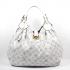 Louis Vuitton Mahina Leather M95545 White Large Cross Body Bag