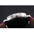 Replica Cartier Ronde Louis Cartier White Dial Stainless Steel Case Fuchsia Leather Strap