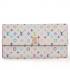 Louis Vuitton Monogram Multicolore M93743 White Wallet Ladies