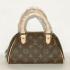 Replica Louis Vuitton Monogram Canvas M50202 Brown HandBags Ladies