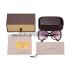 Louis Vuitton Petal Motif Black Frame Sunglasses 308110