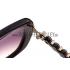 Louis Vuitton Petal Motif Black Frame Sunglasses 308110