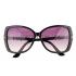 Louis Vuitton Petal Motif Black Frame Sunglasses 308110