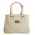 Louis Vuitton Damier Canvas N51206 White Large Ladies Bags