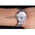 Louis Vuitton Tambour Stainless Steel Bracelet White Dial 801415