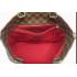 Cheap Louis Vuitton Damier Canvas N41177 Brown Cow Leather 2way