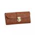 Louis Vuitton Mahina Leather M58124 Coffee Wallet Ladies