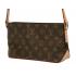 Louis Vuitton Monogram Canvas M51240 Brown Cow Leather Ladies Bag