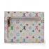 Louis Vuitton Monogram Multicolore M58085 Canvas Wallet Ladies