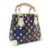 Louis Vuitton Monogram Multicolore M40048 Canvas Cross Body Bag Ladies