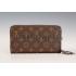 Louis Vuitton Monogram Totem Zippy Wallet Plum